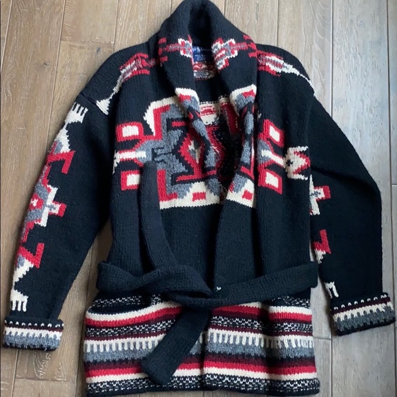 Ralph Lauren Navajo Sweater Coat 